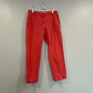 J. Crew Clue Cropped Pants Salmon Pink US 4